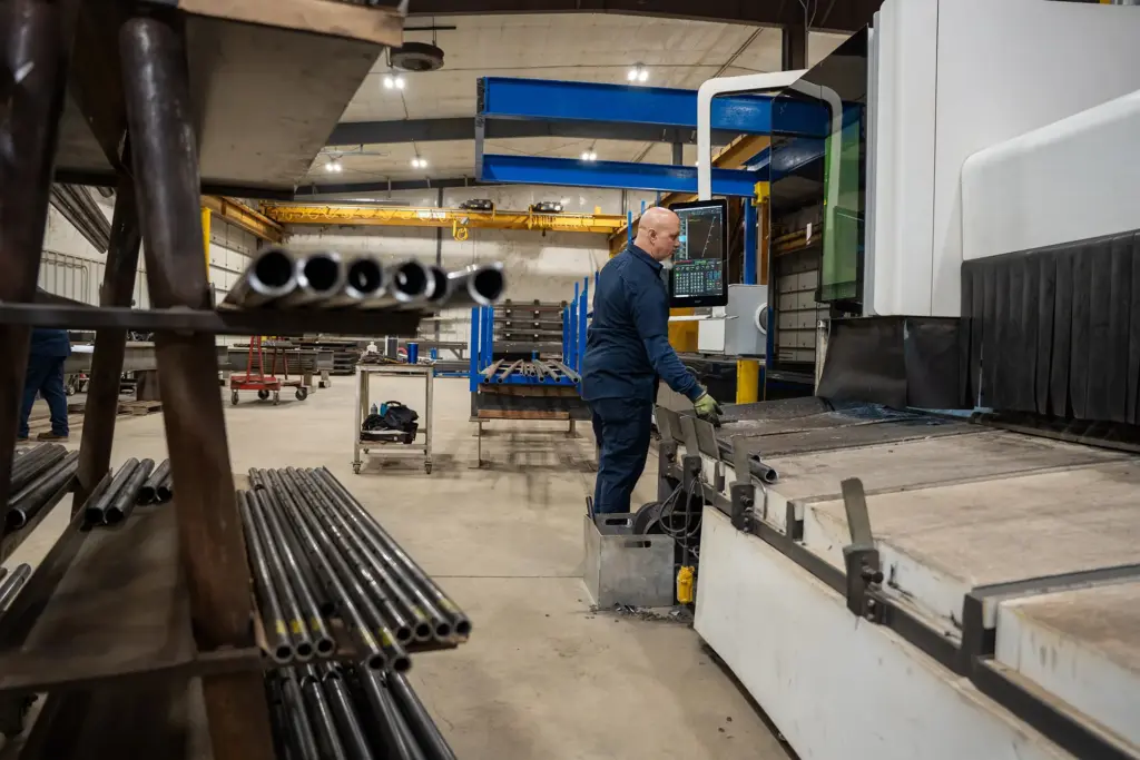 Custom Tube Processing at L&N Metal Works