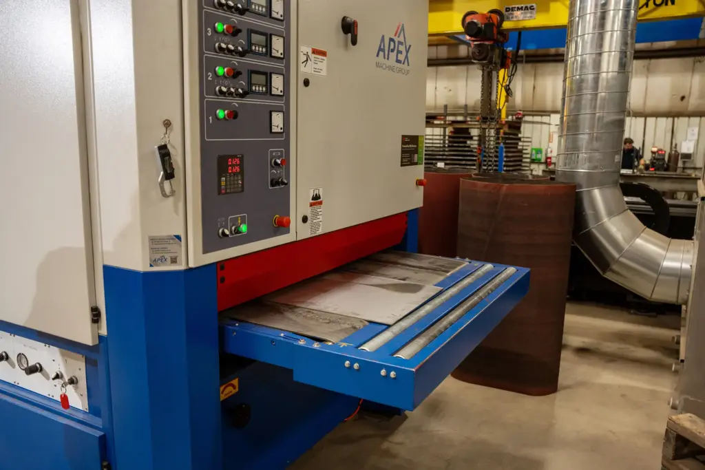 Laser and Edge Finishing at L&N Metal Works