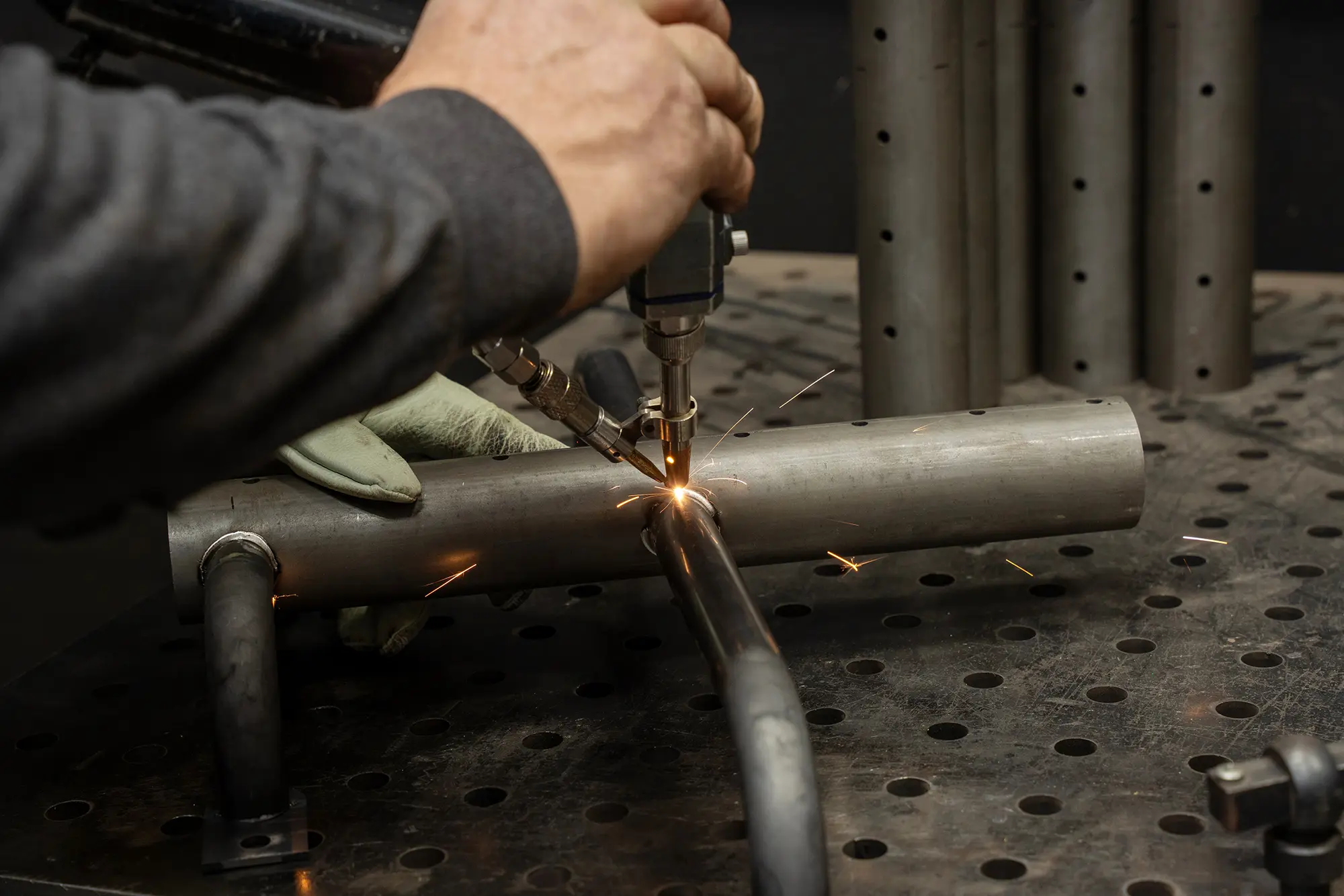 Laser Welder at L&N Metal Works